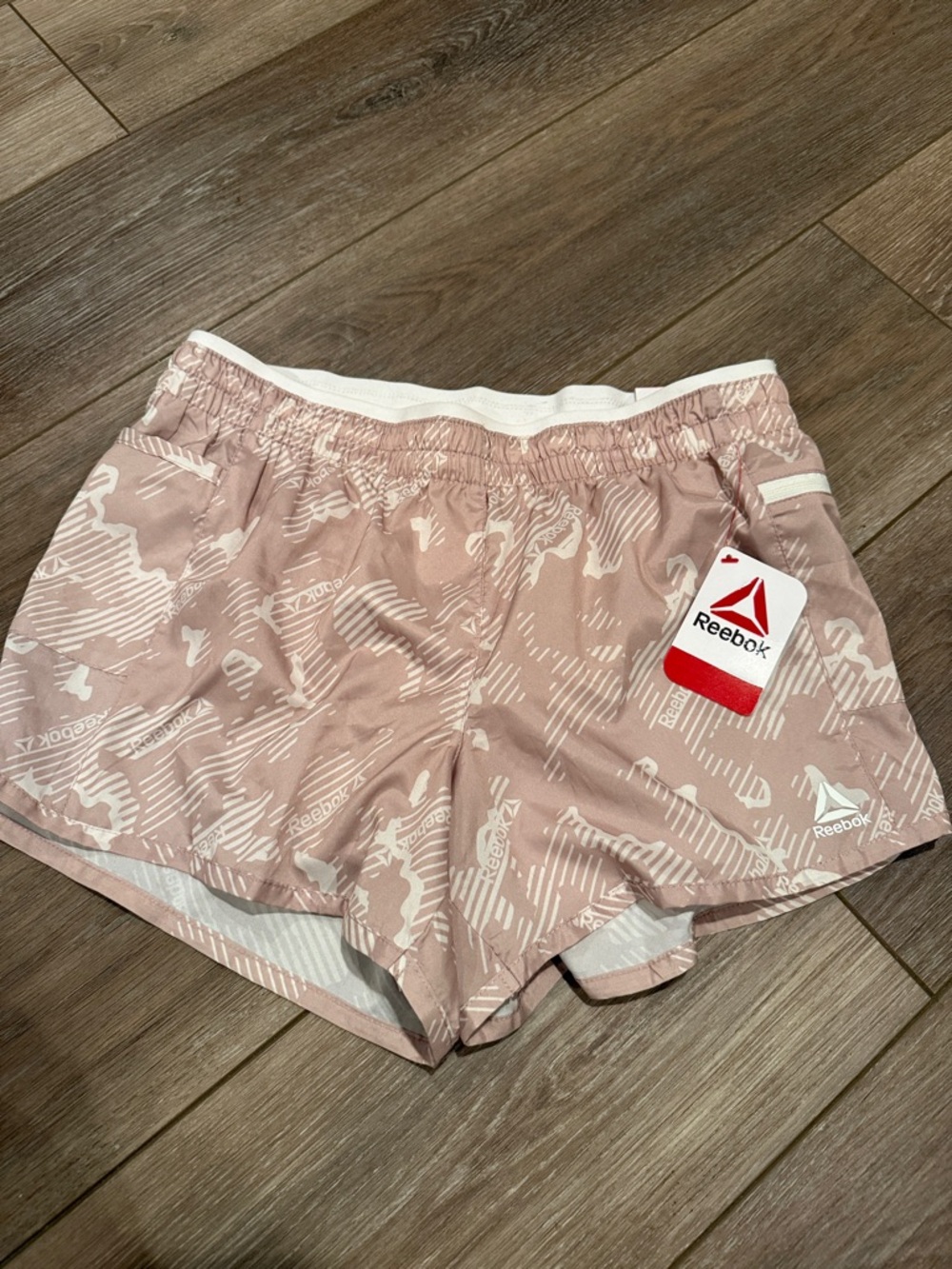 Reebok Women's Tan Performance Running Shorts